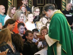 Rozpoczęcie przygotowania do I Komunii Świętej i poświęcenie darów dzieci komunijnych, 21.09.2025